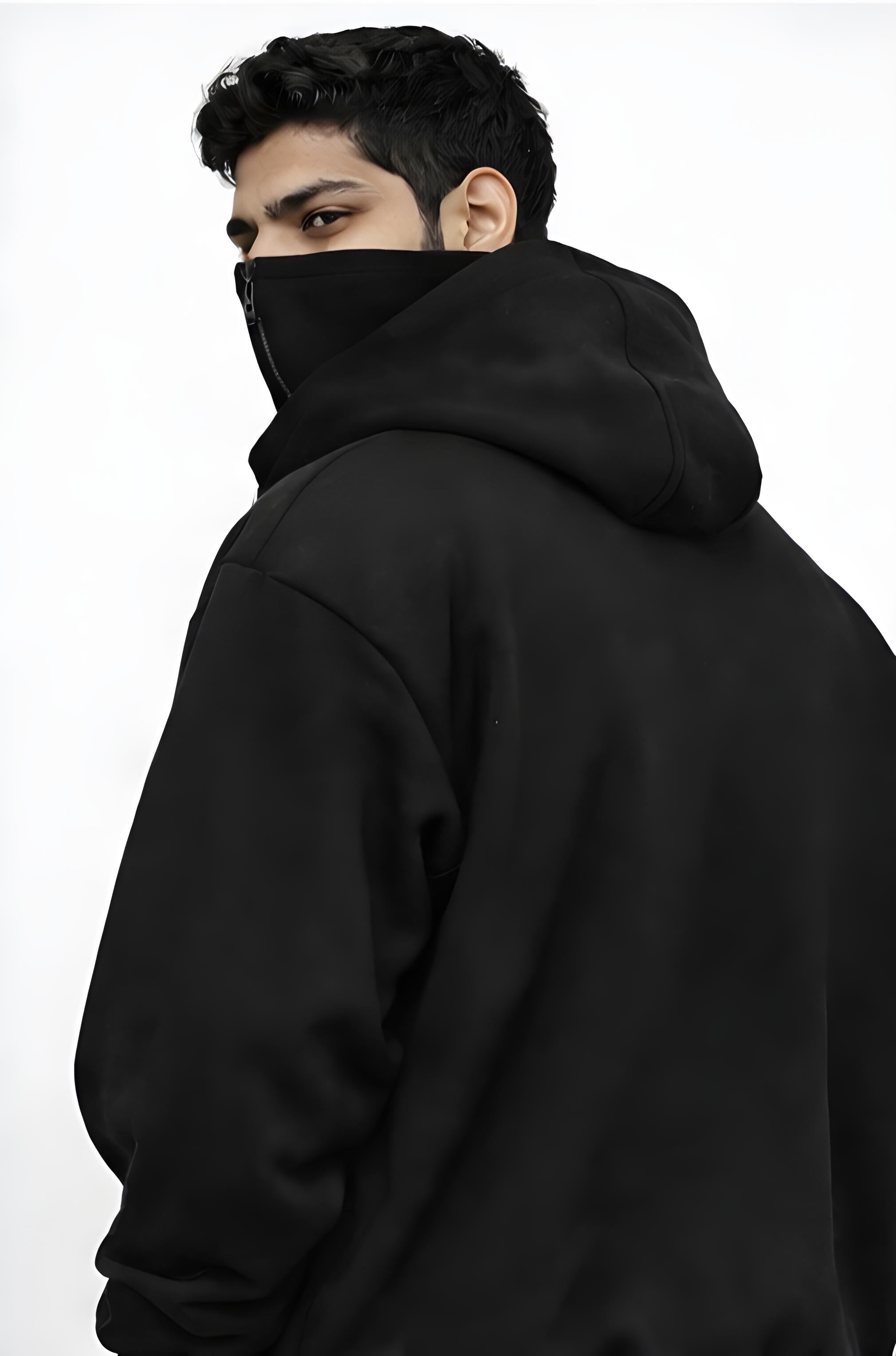Walhalaa Ninja Mask Hoodie – Balaclava Streetwear Hoodie (Unisex)