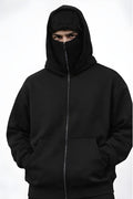 Walhalaa Ninja Mask Hoodie – Balaclava Streetwear Hoodie (Unisex)
