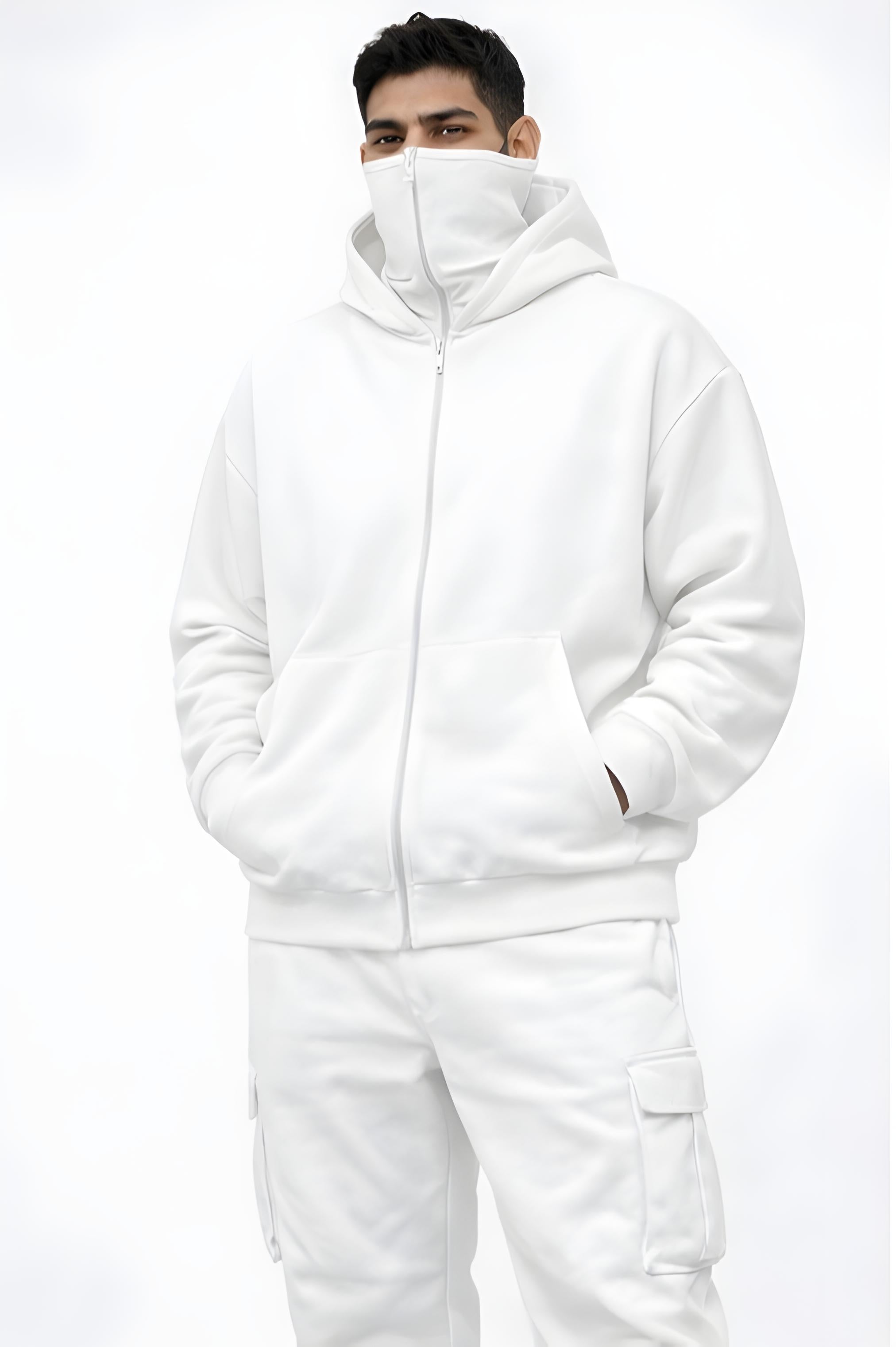 Walhalaa Ninja Hoodie – Street Warrior Balaclava Hoodie (Unisex)