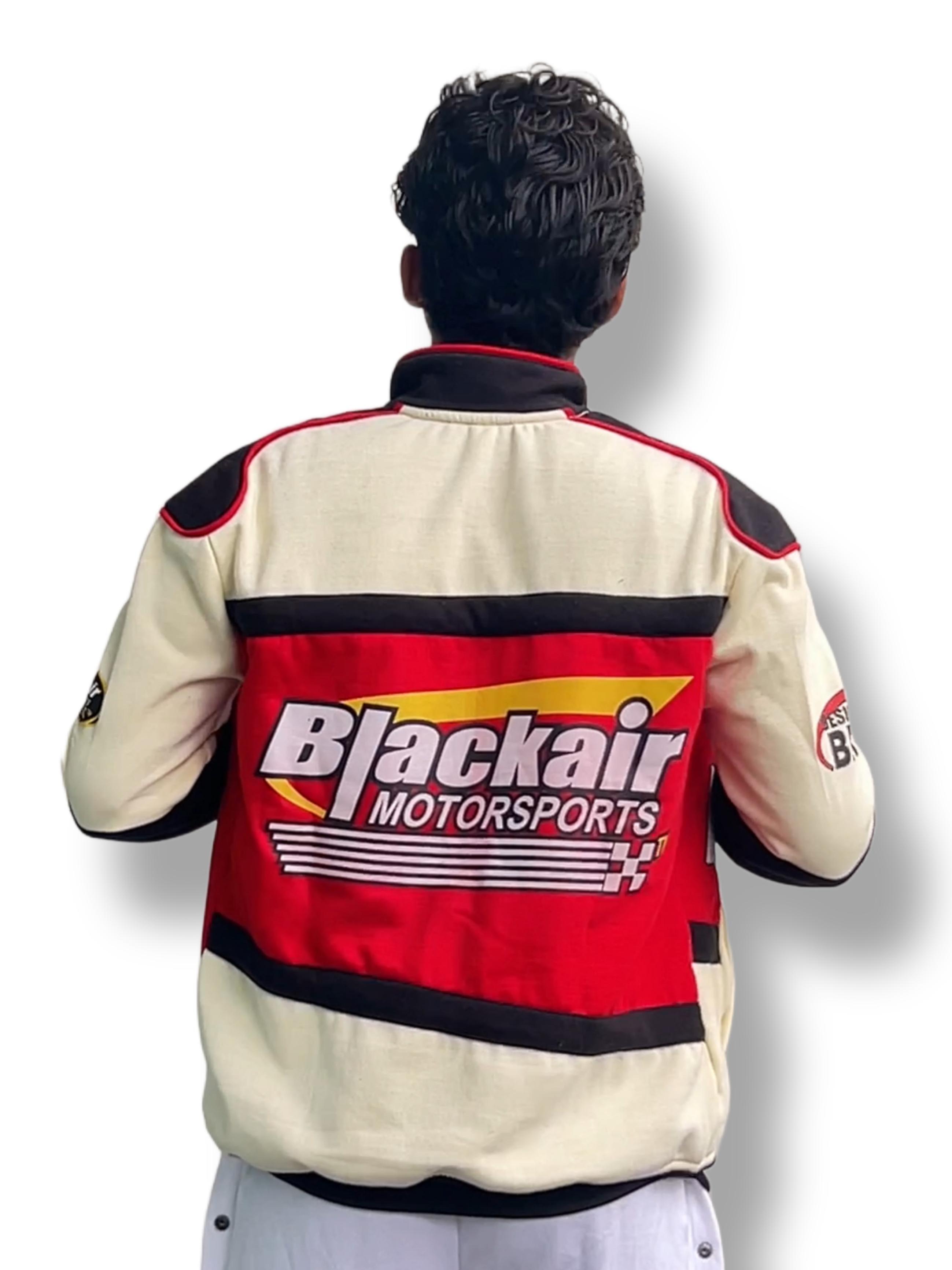 Racing Jacket Icon Vintage Black Air Jacket | Classic Motorsport Fashion & Racers - DWNTWN
