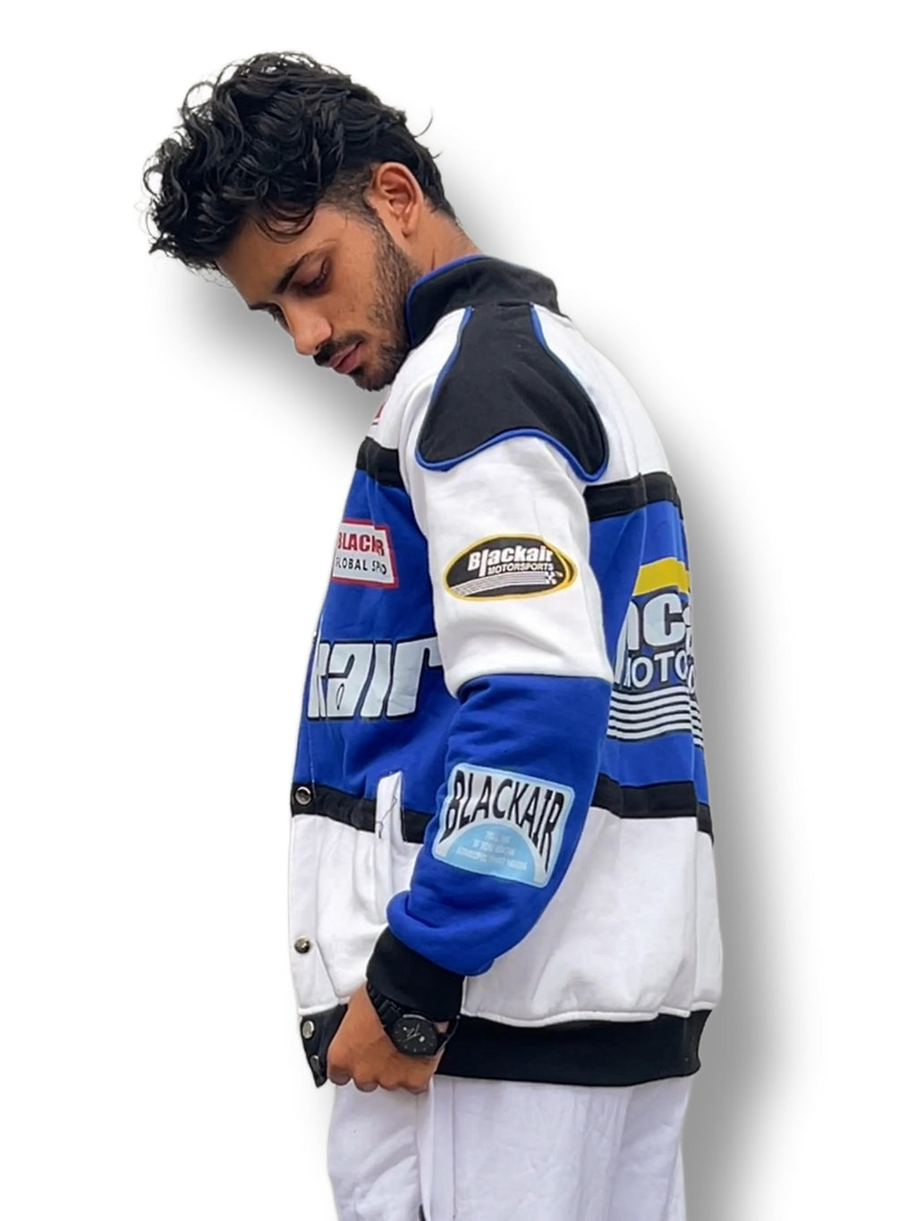F1 Jacket Vintage Blue Racing Jacket | Authentic Formula 1 Collectible - DWNTWN
