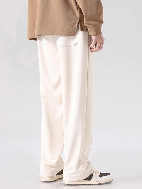 Walhalaa Premium Plain Track Pants for Men – Minimal Streetwear Joggers