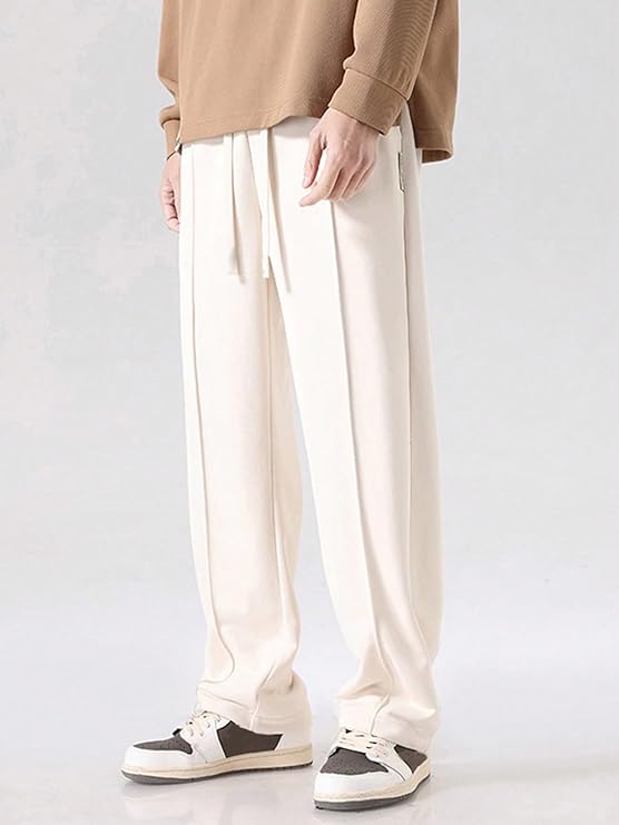 Walhalaa Premium Plain Track Pants for Men – Minimal Streetwear Joggers