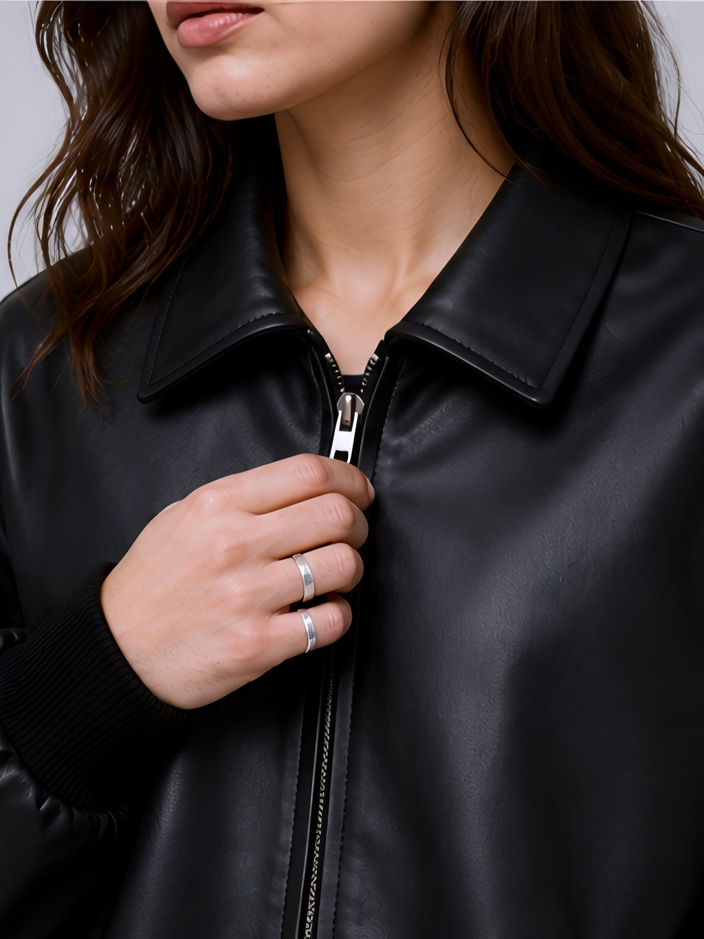 walhala black jacket women premium look