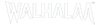 walhalaa name logo